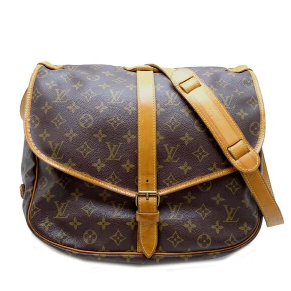 LOUIS VUITTON Brown Monogram Shoulder Bag